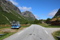 14VW Bus in Norwegen