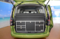 Preview: VanEssa Schlafsystem zur Kueche VW Caddy 5 Ford Tourneo Connect 3 Packzustand im Fahrzeug