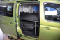 Preview: VanEssa Schlafsystem zur Kueche VW Caddy 5 Ford Tourneo Connect 3 seitliche Ansicht im Fahrzeug