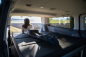 Preview: VanEssa sleeping system Ford Tourneo Transit Custom view inside the car with mattress