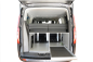Preview: VanEssa Arco System mit ausgezogenem Schwerlastauszug im Custom mit  Doppelbett