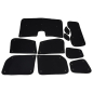 Preview: Thermal mats darkening set black silver for Minivans complete set