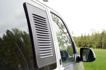 Lüftungsgitter Schiebefenster PREMIUM für VW T5 / T6 - Beifahrerseite