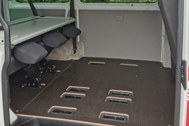 Vehicle construction floor board for Volkswagen Transporter / Caravelle T5 / T6 / T6.1 | long wheelbase  | 290 cm x 150 cm