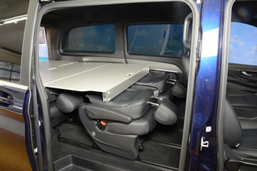 VanEssa sleeping system van to kitchen Mercedes V-Class body without mattress with two rows of seats