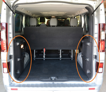 Opel Vivaro B with full panelling