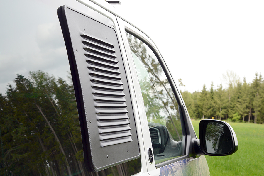  Insektenschutzvorhang Hecktür mit Magnetbefestigung,  schwarz, VW T5/T6 California, VW T5/T6 Multivan