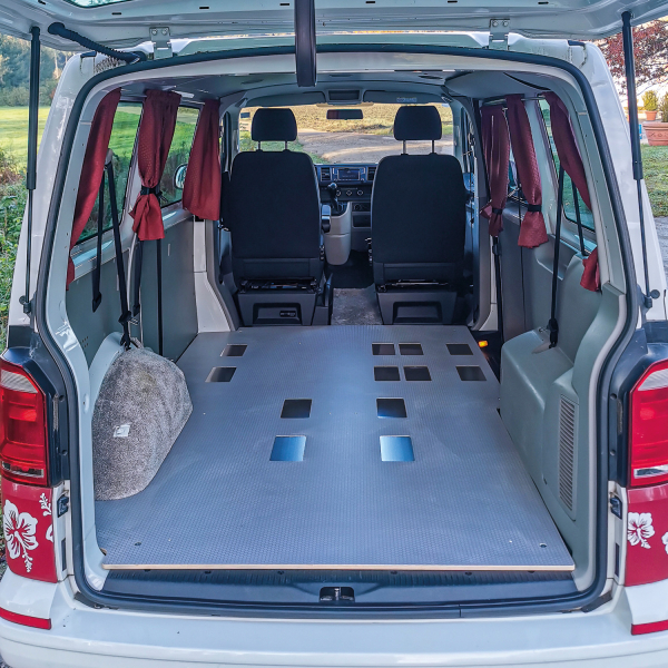 Vehicle construction floor board for Volkswagen Transporter / Caravelle T5 / T6 / T6.1 | long wheelbase  | 290 cm x 150 cm