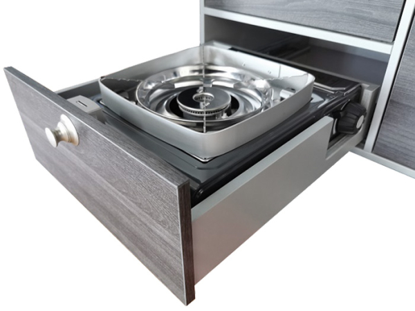V2 - VanEssa kitchen system height 53 cm | corpus Silver