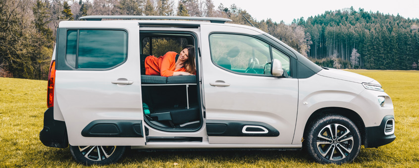 Opel Combo Campingbus Schlafsystem