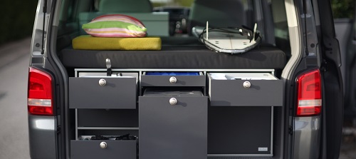Campingausbau für VW T5 Multivan - VanEssa mobilcamping