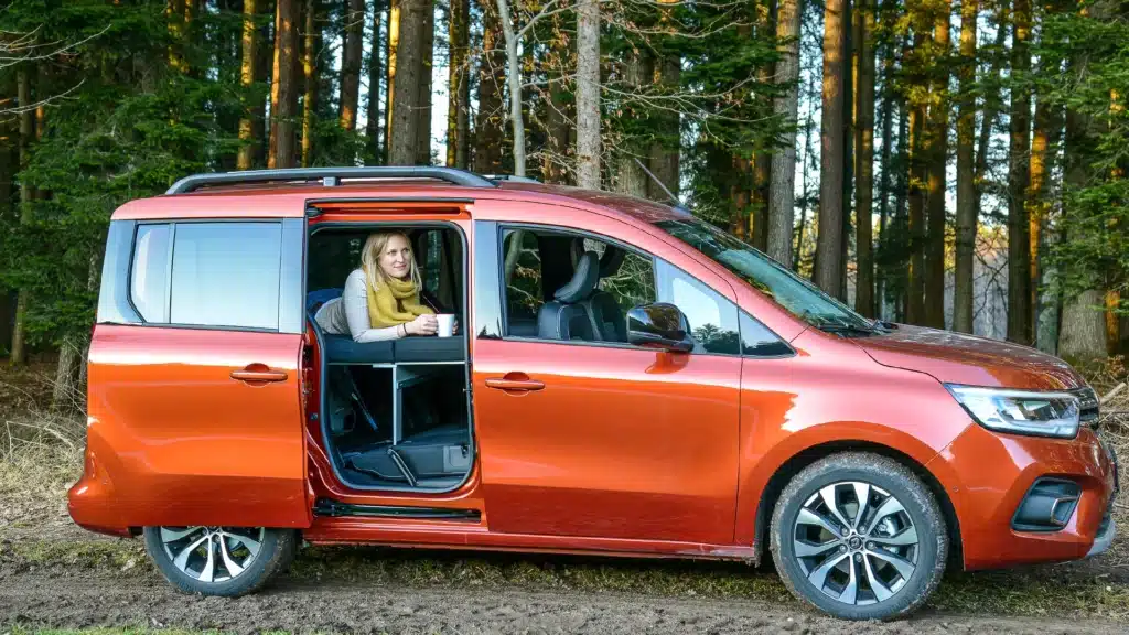 Kangoo 3 camping bed