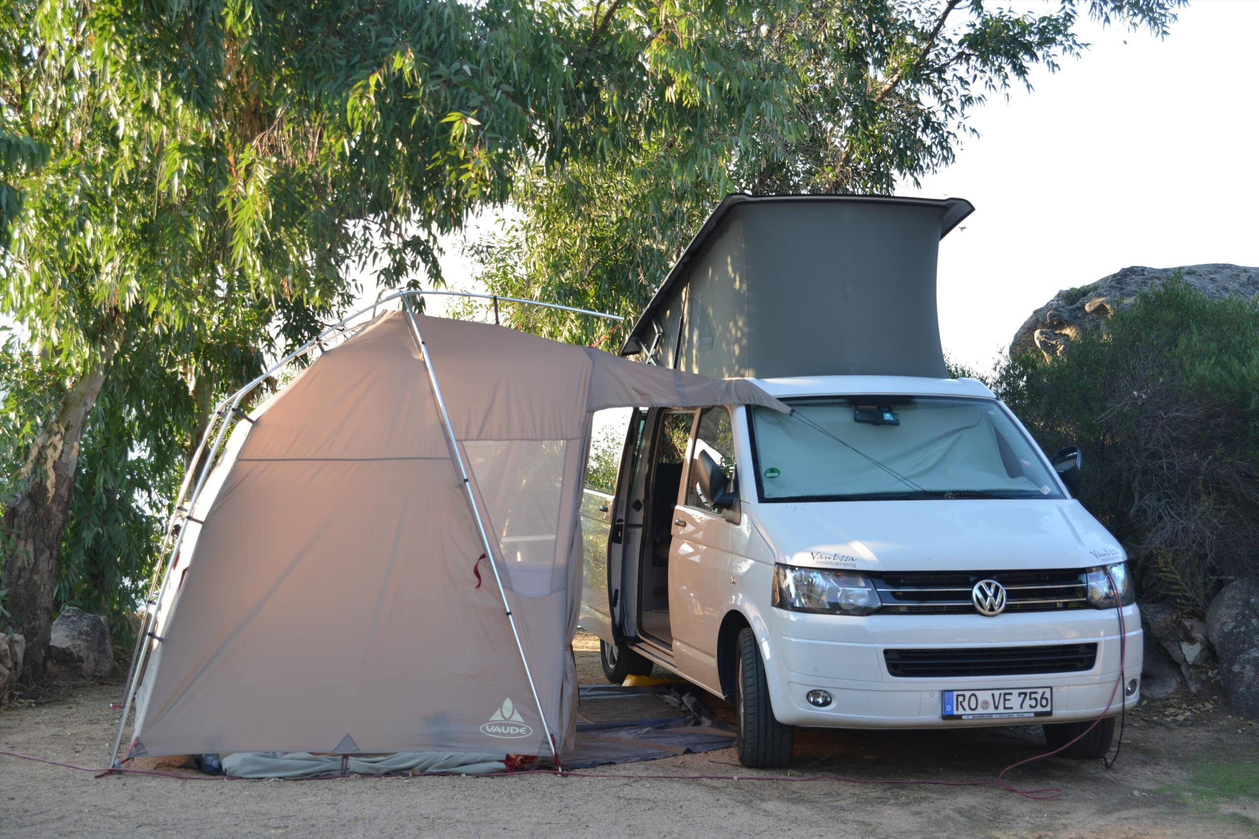 Campingzelt – warum das Vorzelt Drive Van von Vaude?