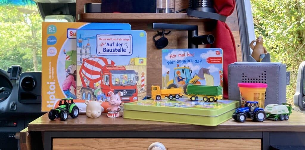 Campingreise mit Kleinkindern - Beschäftigungen für die Fahrt