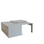 VanEssa sleeping system for rear kitchen left removed without mattress