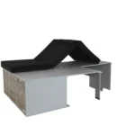 VanEssa sleeping system for rear kitchen Mattress positioned on the left