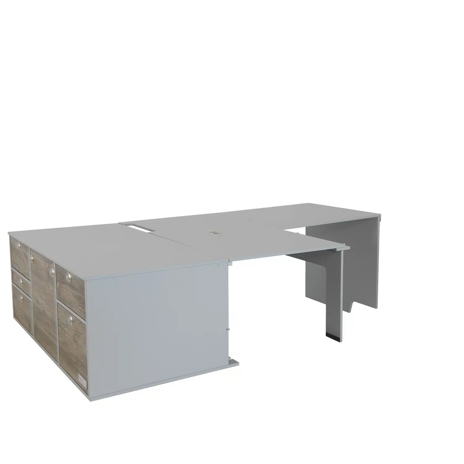 VanEssa sleeping system for rear kitchen without mattress left