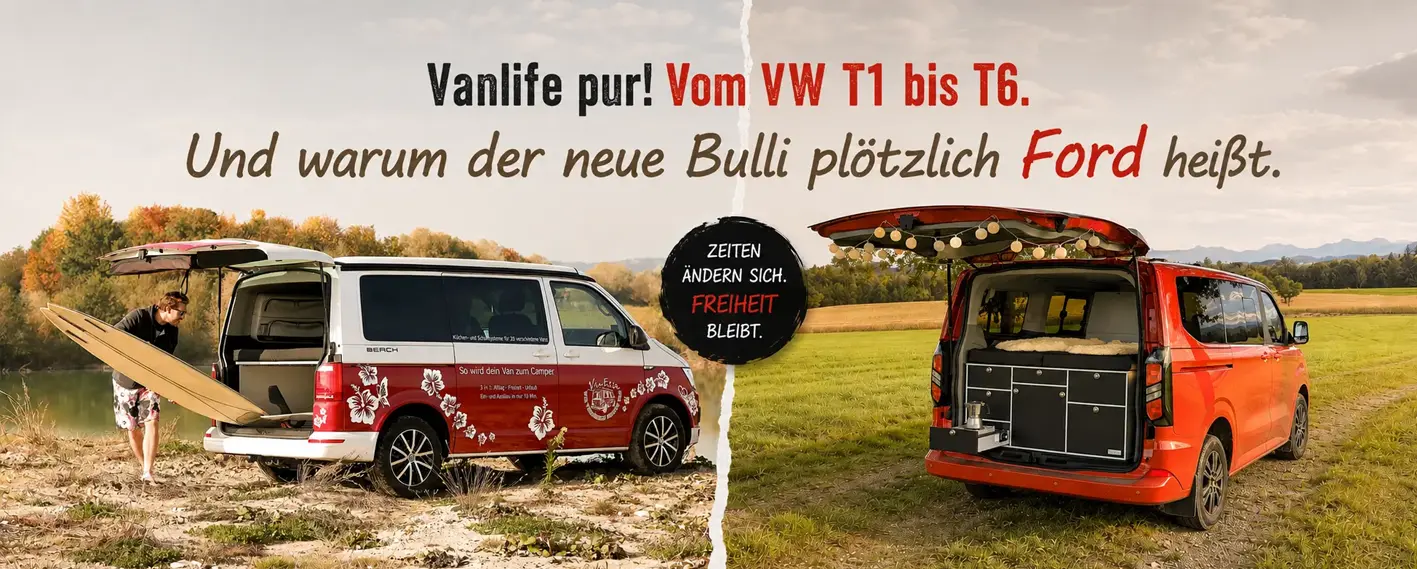 Ist der Ford Tourneo Custom DER neue Camper Bulli