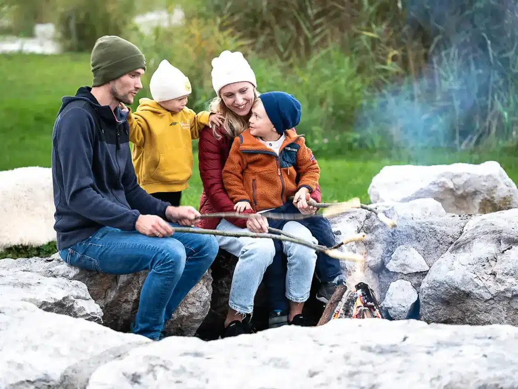 Campingurlaub mit der Familie