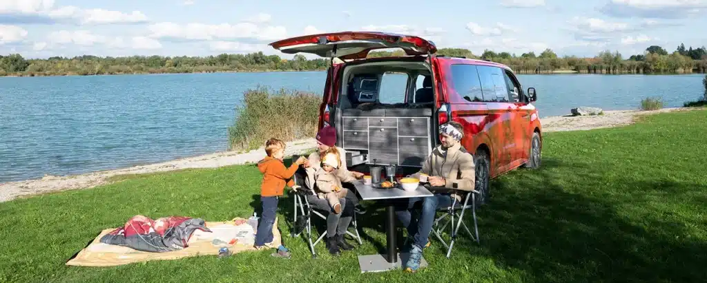 Familien-Campingurlaub