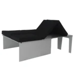 VanEssa split sleeping system Mattress raised on the right