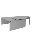 VanEssa split sleeping system without mattress folded in on the right