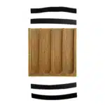 Kapselhalter mit Klett und Flauschband