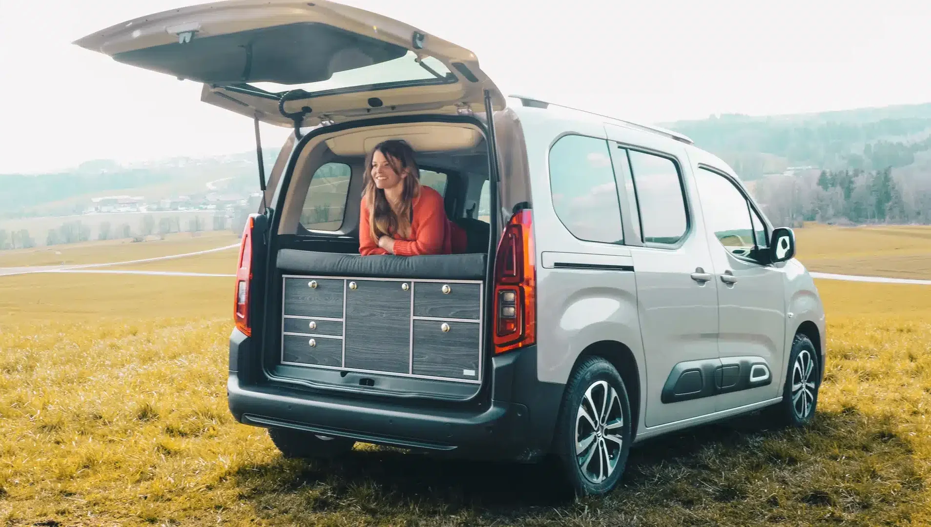 E-Doblo camping modules