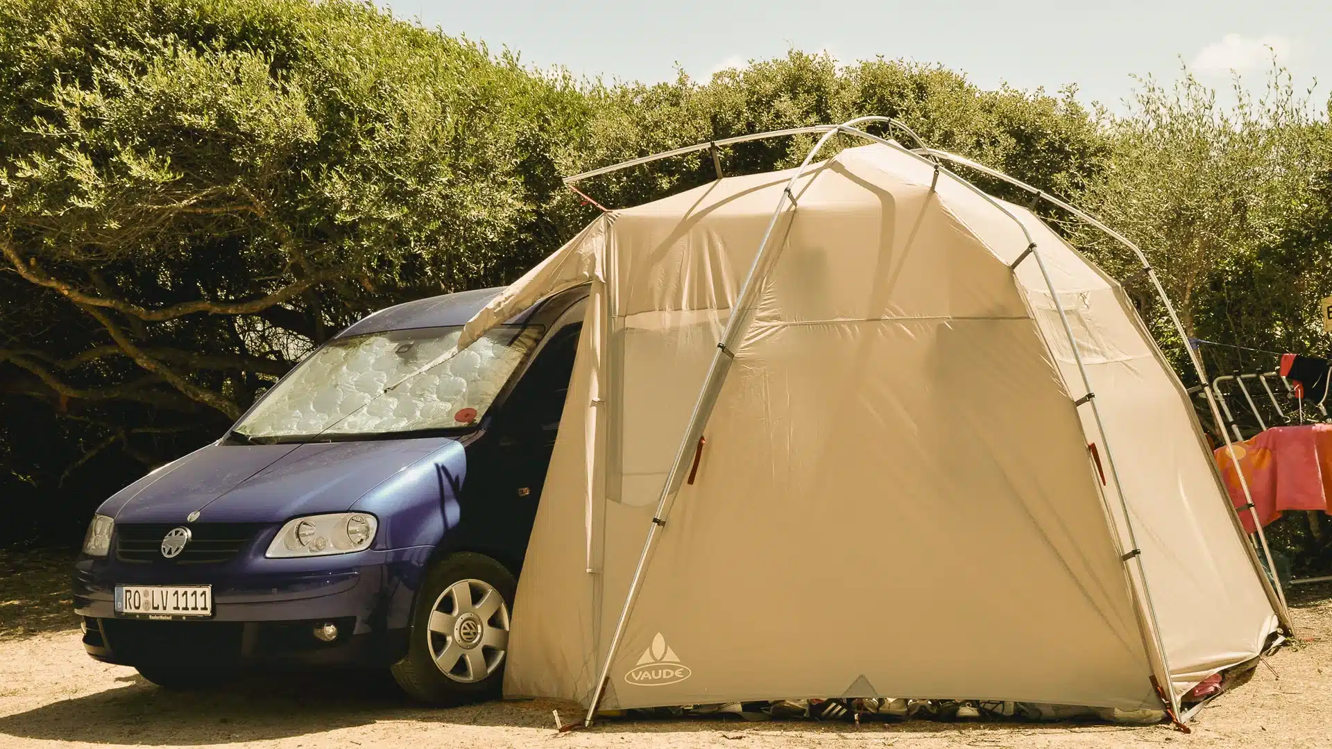 Tourneo Connect 3 camping modules Installation accessories Vaude awning