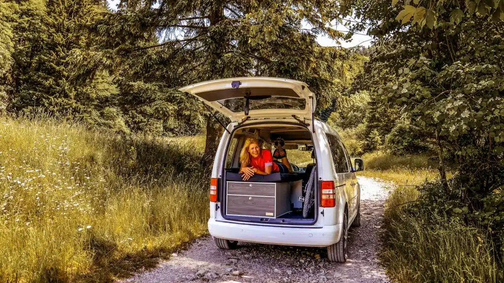 Tourneo Connect camping modules Single bed with drawer module