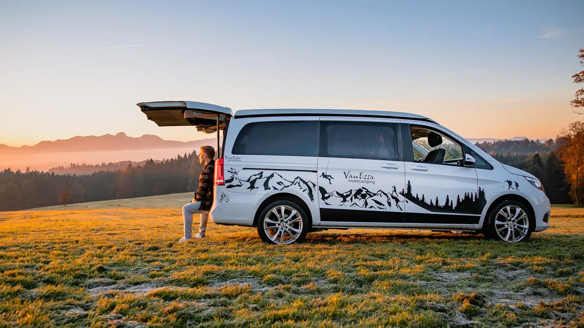 Camping modules in the Vito