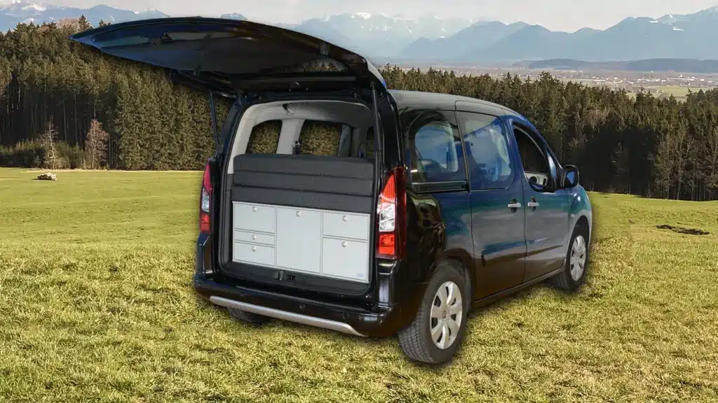 Partner Tepee camping modules Sleeping system installation to kitchen