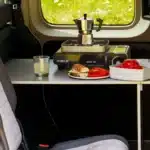 Caddy und Caddy Maxi 3 4 5 Campingmodule Einbau Schlafsystem geteilt Einzelbett auch als Tisch