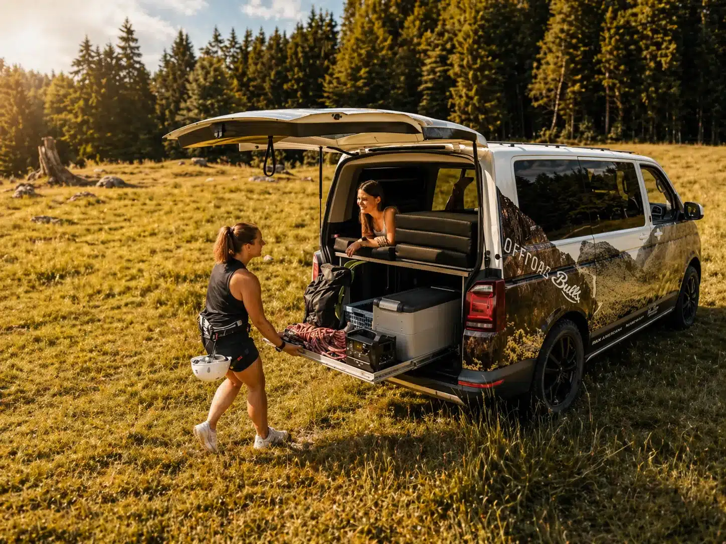 California Beach T5 T6 T61 Camping modules rear pull-out Riva