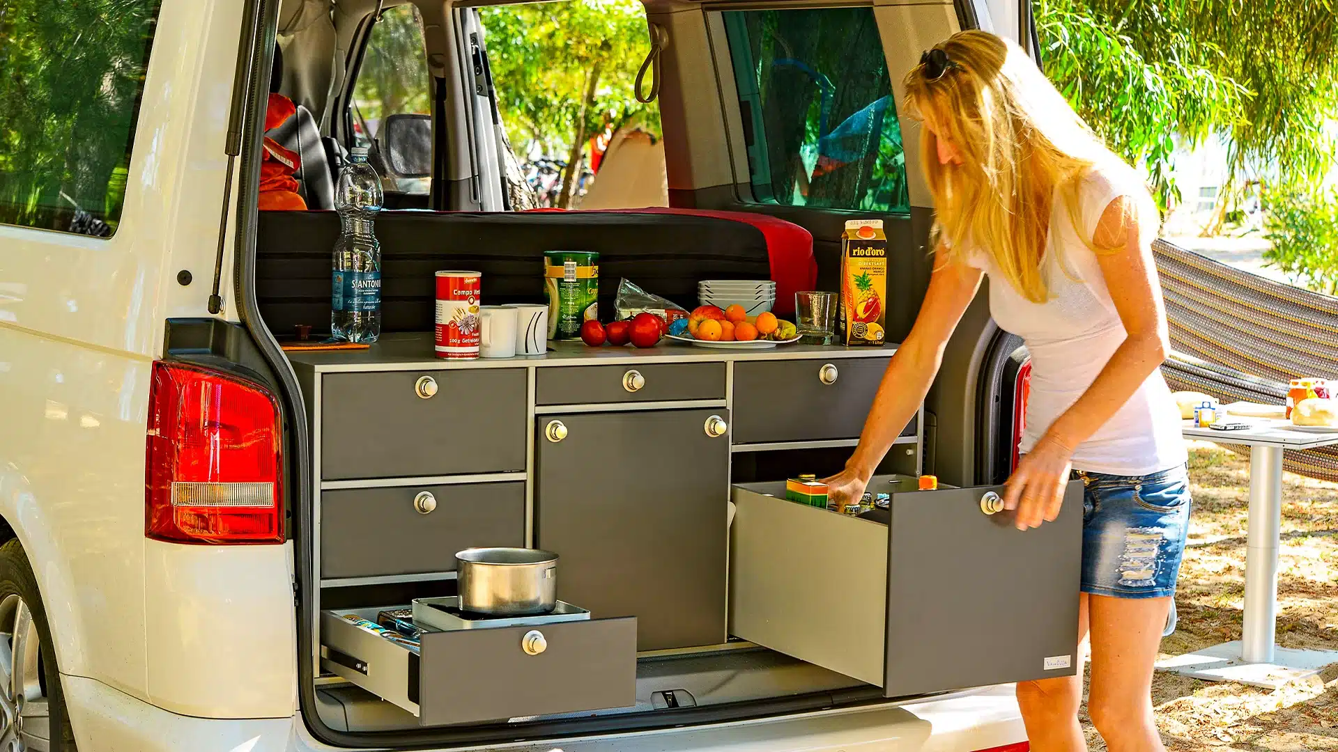 California Beach T5 T6 T61 camping box kitchen