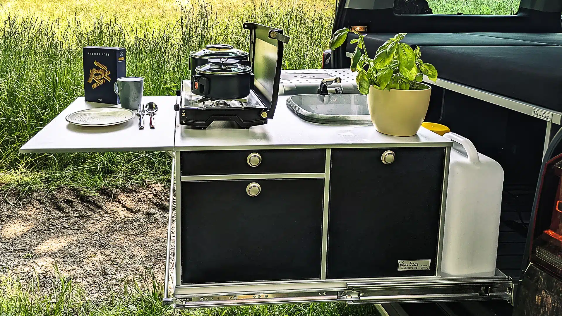 Multivan T5 T6 T61 rear pull-out Riva