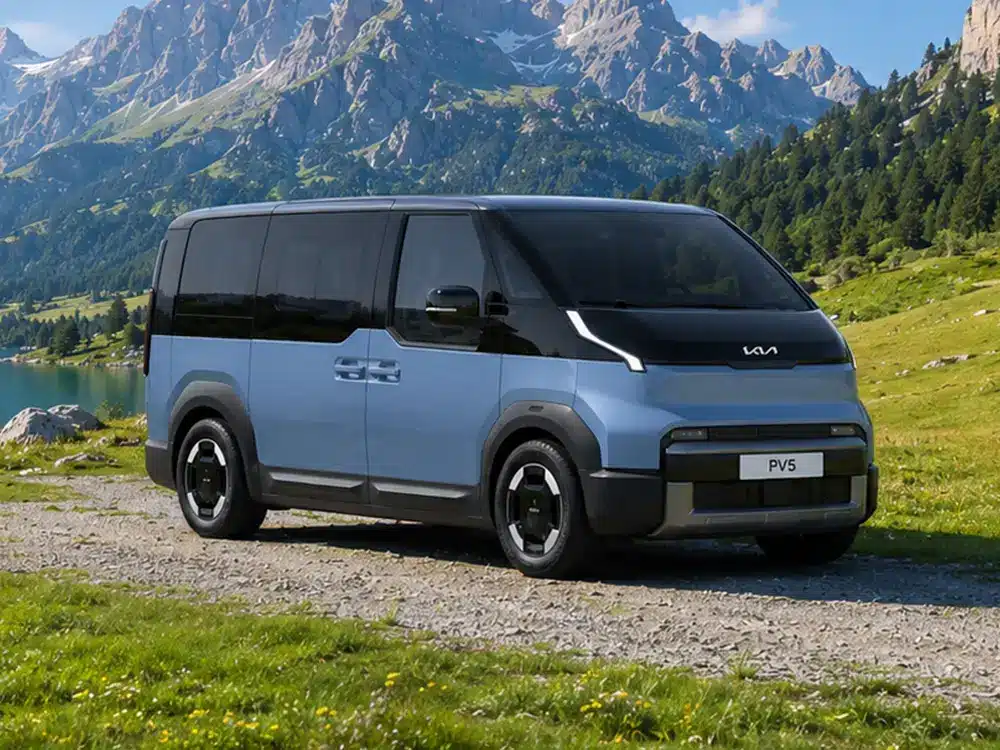 Kia PV5 Fensterfronten