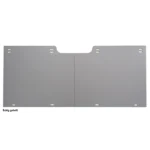 VanEssa Kinderbett Ansicht von oben eckig geteilt