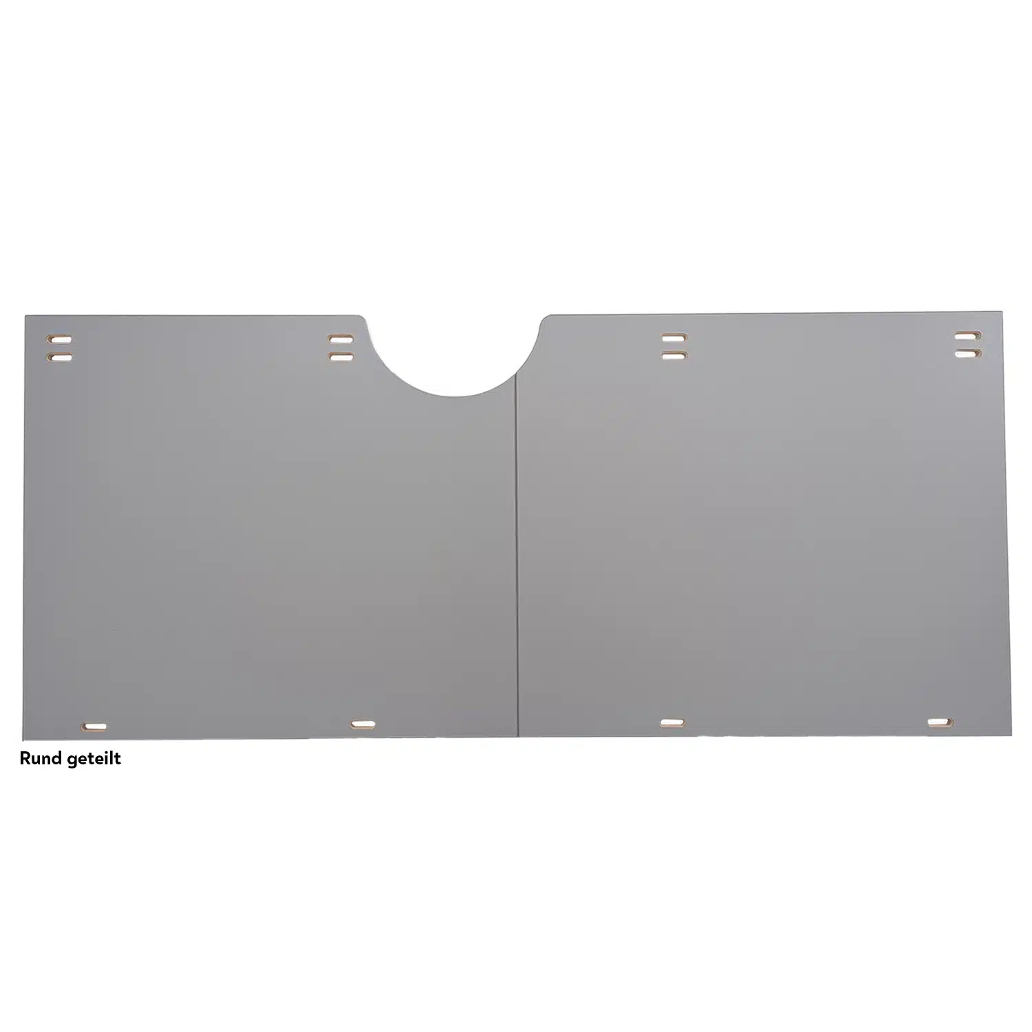 VanEssa crib top view round split