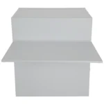 Klapptisch in Silber an VanEssa Modulturm Ansicht von oben