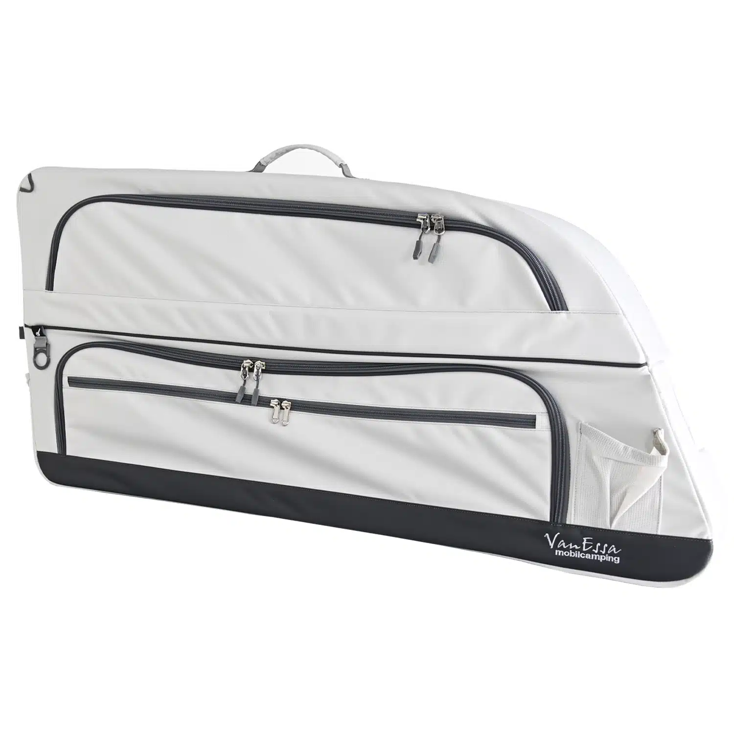 Mercedes Packtasche Vorderseite hell seitlich