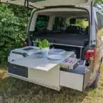 Heckauszug Riva im Volkswagen T5 T6 Kuechenmodul