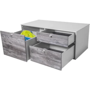 Arco System storage module silver Bulli open with decoration