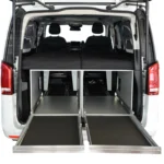 Arco System Doppelauszug im Mercedes Bus