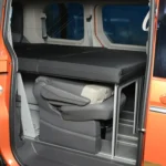 Arco system in VW T7 Multivan double bed, side-mounted