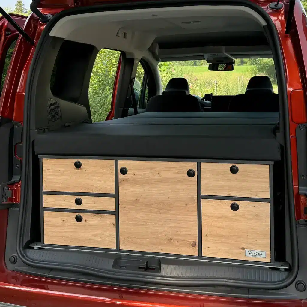 Heckkueche V3 geschlossen graphit im Kangoo Citan NV250