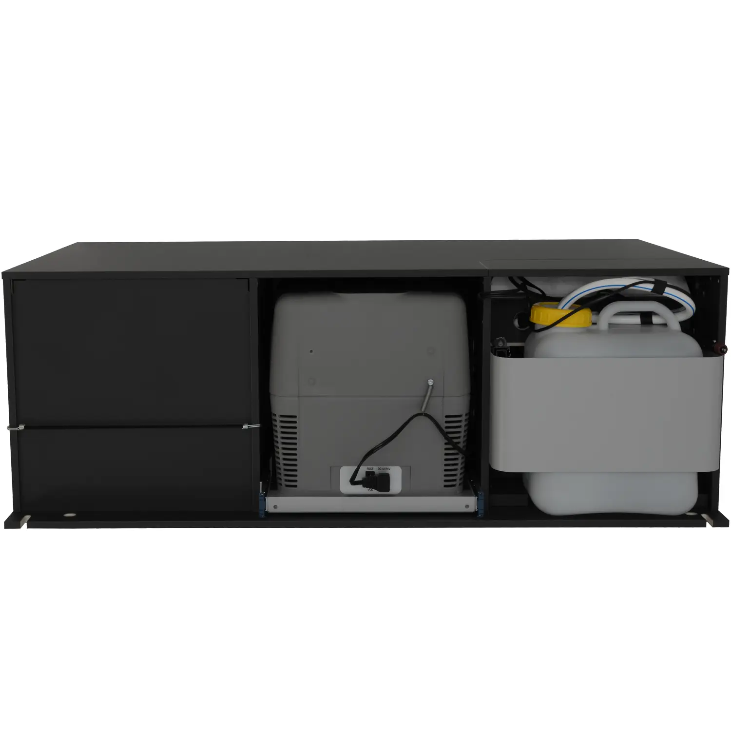 VanEssa Heckkueche niedrig Korpus-Graphit Rueckseite