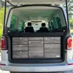 VanEssa Heckkueche Hoehe 53 Korpus-Graphit Front-Bulli im VW Bus T5 T6