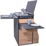 Oslo Kuechenmodul graphit Wildeiche