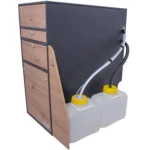 Oslo Kuechenmodul graphit Wildeiche Wassertanks